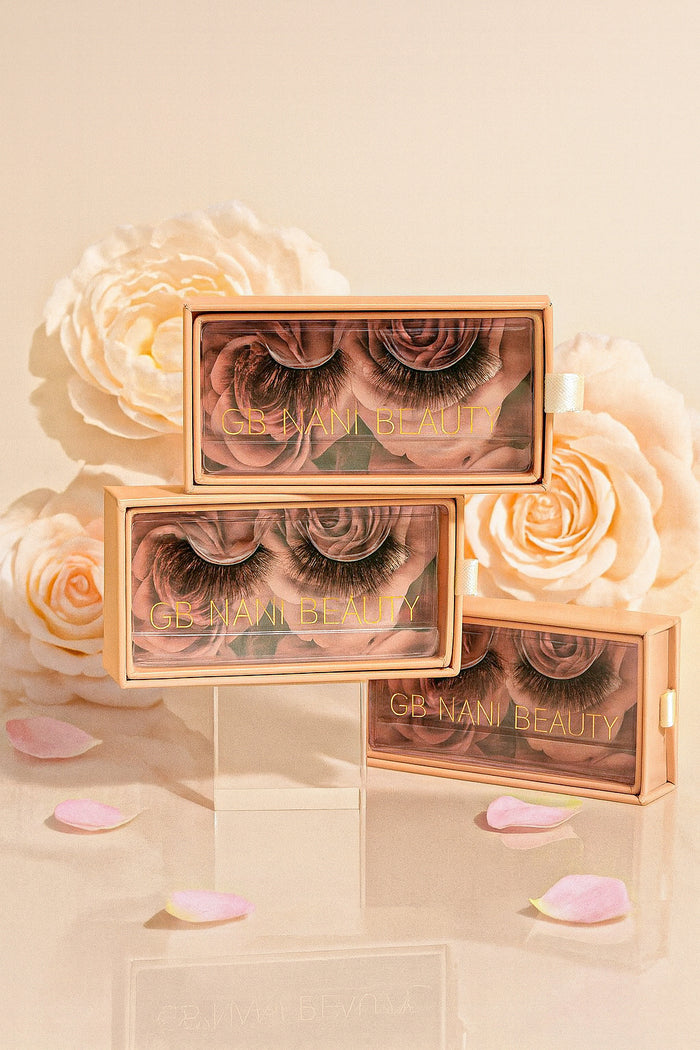 Lightweight Artificial Eyelashes for Natural Look  Cruelty-Free False Lashes – GB NANI BEAUTY Collection