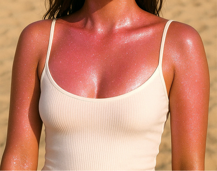 BODY GEL OIL - PINK ICE