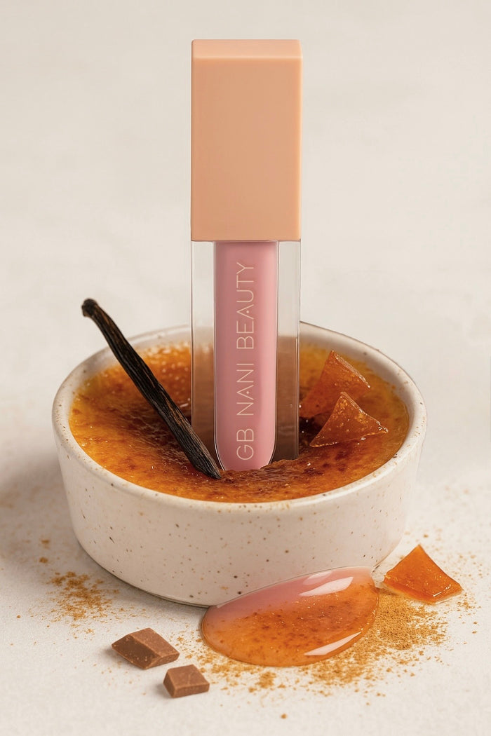 LIP GLOSS - CRÈME BRÛLÉE - GB NANI BEAUTY