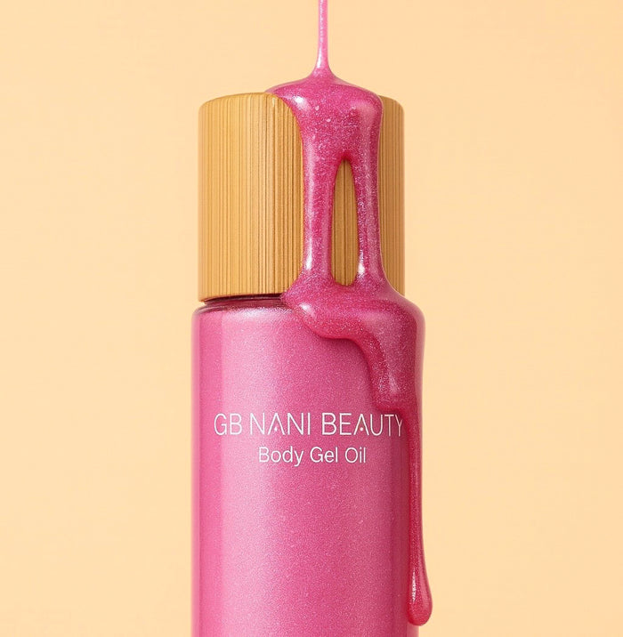 BODY GEL OIL - PINK ICE