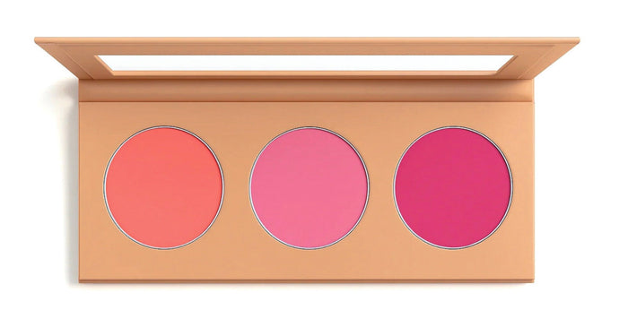 BLUSH TRIO PALETTE - GB NANI BEAUTY